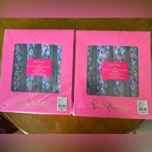 Lilly Pulitzer Colorful 8 Napkin and Napkin Ring Set